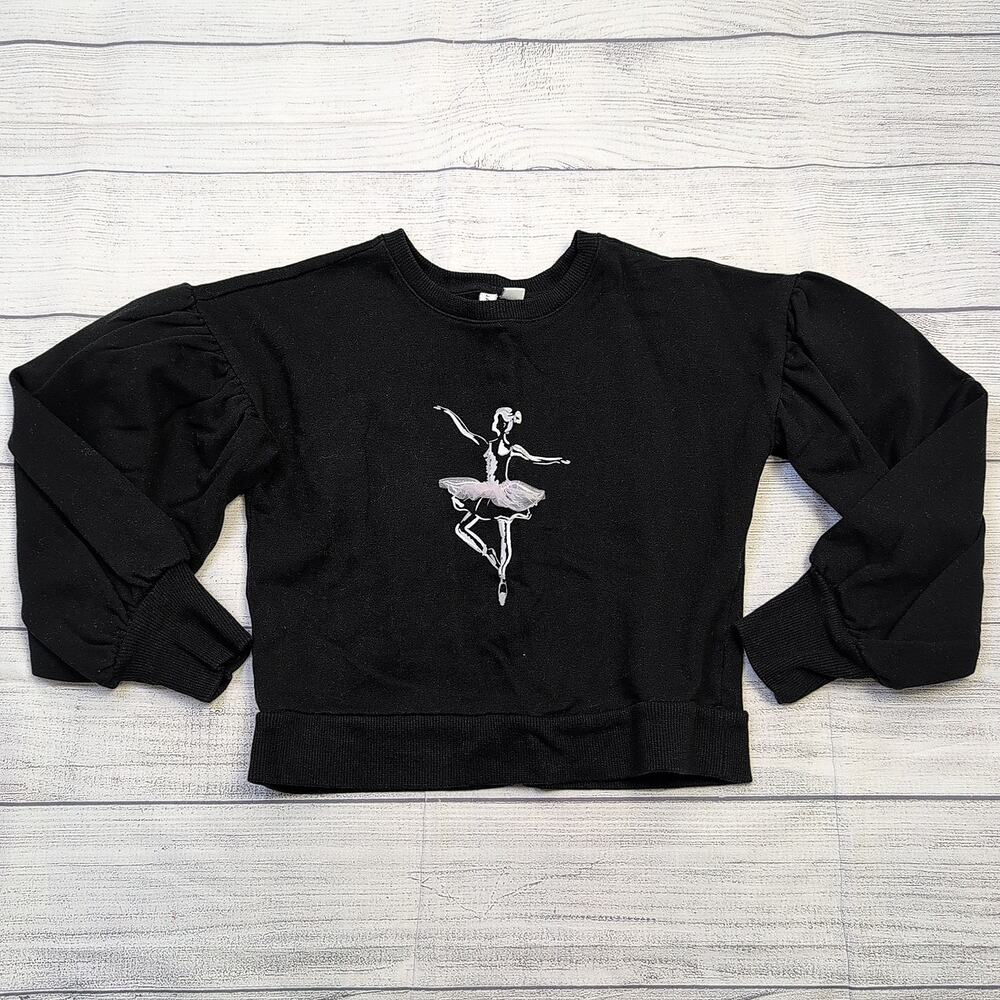 12 Janie And Jack Ballerina Balloon Sleeve Pullover